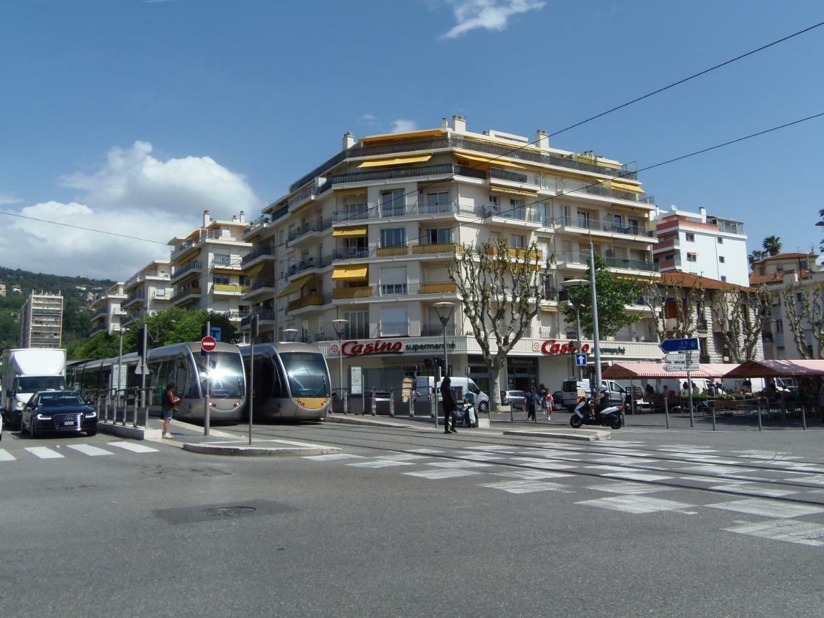 Joli Studio Calme Avec Terrasse Apartment นีซ ภายนอก รูปภาพ